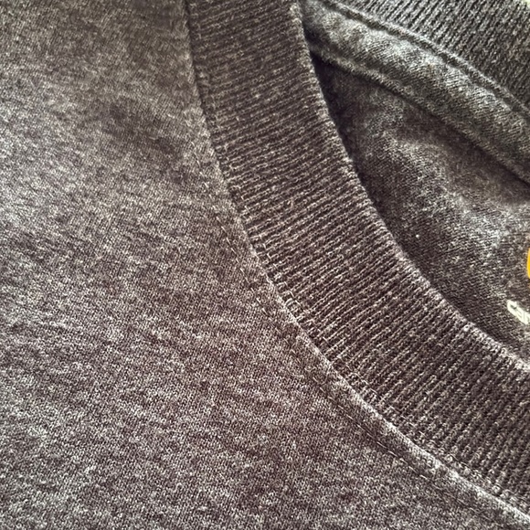 Gently Loved Carhartt Men's Dark Gray Short Sleeve Tee - Picture 5 of 7